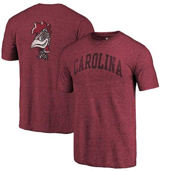 South Carolina Gamecocks Fanatics Branded Heathered Garnet Vault Two Hit Arch T-Shirt,We sell and wholesale South Carolina Gamecocks Fanatics Branded Heathered Garnet Vault Two Hit Arch T-Shirt on line form chian!